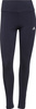 Legginsy damskie adidas Essentials High-Waisted Logo Leggings granatowe H07781