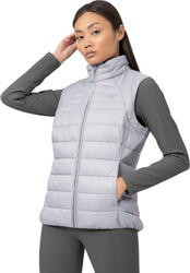 Kamizelka damska 4F szara H4Z22 KUDP001 27S