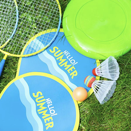 Lotki do badmintona nylon Nils NBL6003 3 sztuki