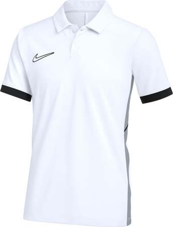 Koszulka dla dzieci Nike Dri-Fit Academy Polo biała FZ9763 100