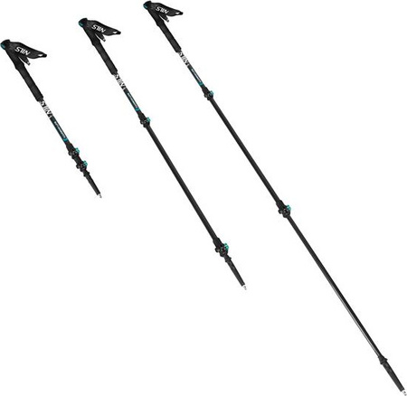 Kijki trekkingowe Nils Carbon TK8607 regulowane 65-135cm