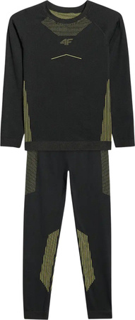 Bielizna bezszwowa dla chłopca 4F M248 czarna 4FJWAW25USEAM248 20S