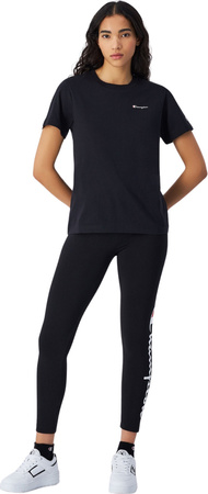 Koszulka damska Champion SS Tee czarna 117535 KK001