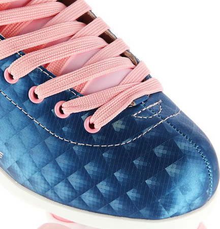 Wrotki klasyczne wiązane retro Nils Extreme NQ14110 niebieski rozmiar 39