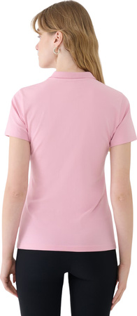 Koszulka damska polo 4F F514 jasny róż 4FWMM00TPTSF514 56S