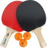 Zestaw rakietek do ping ponga Atemi Duet 2 x rakietka 3 x piłeczki *