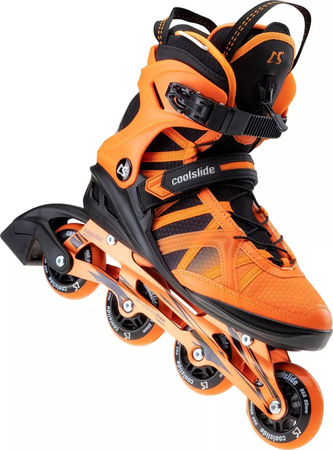 Męskie rolki fitness Coolslide LISBOA orange tiger/black rozmiar 46
