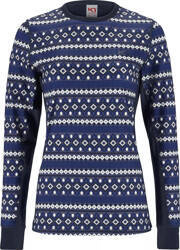 Damska bluza termoaktywna Kari Traa Lune ls azure rozmiar S