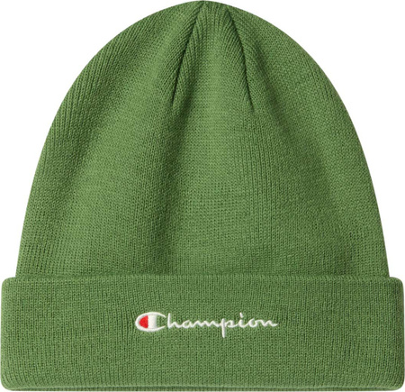Czapka zimowa Champion Beanie Cap zielona 806064 GS149