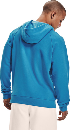 Bluza męska Under Armour Rival Fleece Hoodie niebieska 1357092 422