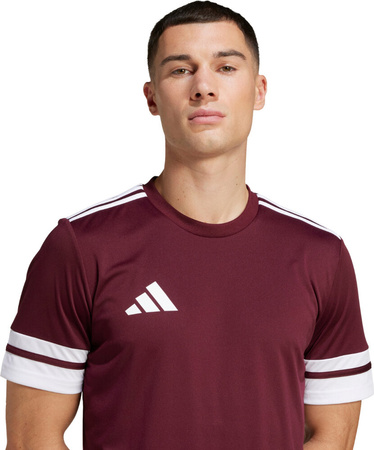 Koszulka męska adidas Squadra 25 bordowa JC8675
