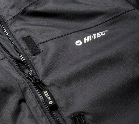 Męska lekka kurtka trekkingowa Hi-Tec Resti czarna rozmiar XXL