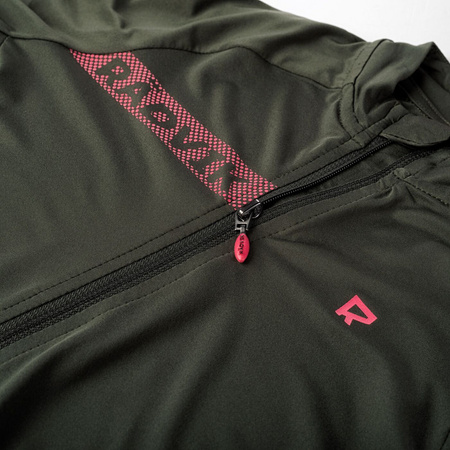 Dziecięca koszulka rowerowa Radvik Bravo JRG zielona rozmiar 158