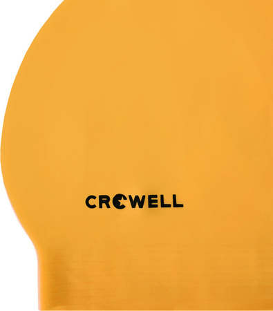 Czepek pływacki latex Crowell Atol żółty kol.2