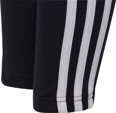 Legginsy dla dzieci adidas Essentials 3-Stripes Tights czarne H65800