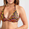 Damski strój kąpielowy dwuczęściowy O'neill MARGA - RITA BIKINI SET orange rainbow stripe rozmiar 36b