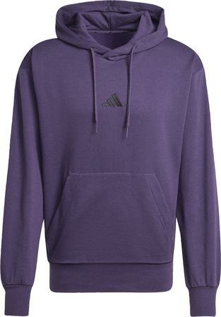 Bluza męska adidas Essentials Feelcozy fioletowa JX5661