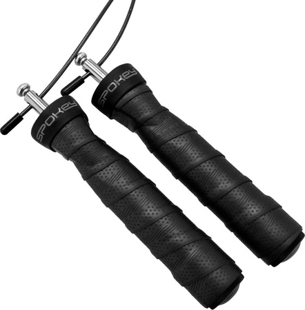 Skakanka z obciążeniem Spokey Pump czarna 944035