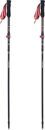 Kije trekkingowe Viking Kettera Pro Lady Trekking czarno-różowe 610-25-7713-0946-UNI