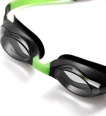 Okularki pływackie Nils aqua nqg170af czarny/ zielony dziecięce