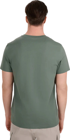 Koszulka męska 4F M2441 zielona 4FWAW25TTSHM2441 41S
