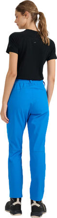 Spodnie trekkingowe damskie 4F softshell FNK F0988 niebieskie 4FWAW25TFTRF0988 33S