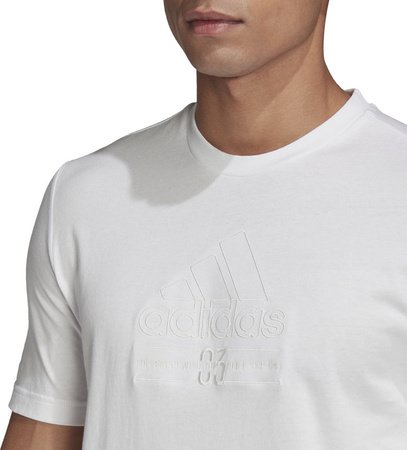 Koszulka męska adidas M BB T biała GD3844