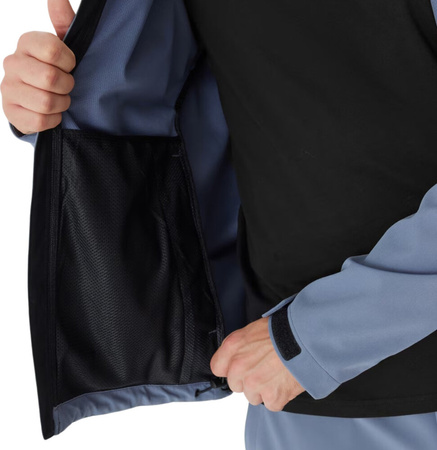 Kurtka męska softshell 4F M283 denim 4FWAW24TSOFM283 32S