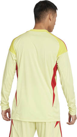 Koszulka bramkarska męska adidas Tiro 25 Competition Goalkeeper Long Sleeve żółta JN2018