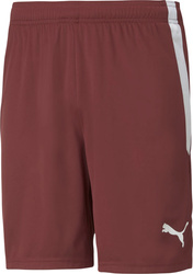 Spodenki męskie Puma teamLIGA bordowe 704924 09