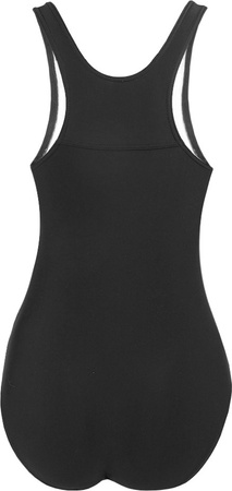 Kostium kąpielowy damski Crowell Lola kol.01 czarno-zielono-limonkowy