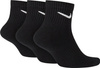 Skarpety Nike Everyday Cushioned Ankle 3 pary czarne SX7667 010