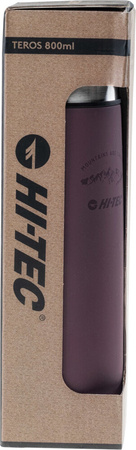 Termos ze stali nierdzewnej turystyczny Hi-tec Teros 0,8 L 800ml fioletowy