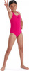 Dziecięcy strój kąpielowy Speedo ECO END+ MEDALIST JF electric pink rozmiar 9-10
