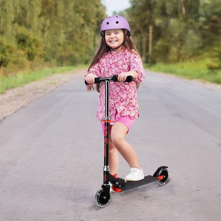 Hulajnoga miejska składana świecące koła LED 120mm ABEC-7 Nils Extreme HD120L