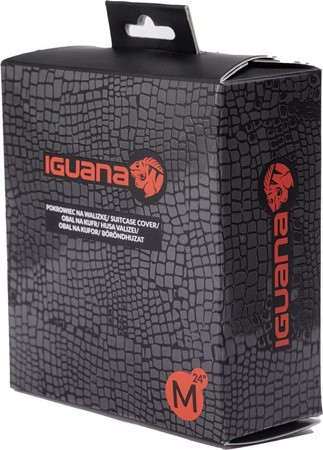 Pokrowiec na walizkę Iguana BORGE M czarny
