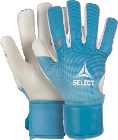 Rękawice bramkarskie Select 33 Allround Negative cut v23 niebiesko-białe 18070