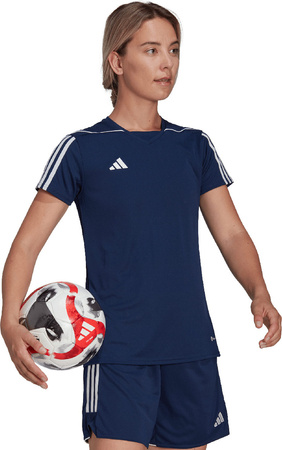 Koszulka damska adidas Tiro 23 League Jersey granatowa HR4613