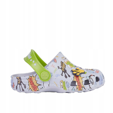 Dziecięce chodaki sandały klapki Coqui Little Frog rozmiar 20-21