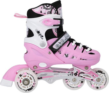 Łyżworolki, wrotki, łyżwy hokejowe, wrotko-rolki 4w1 Nils Extreme NH10905 rozmiar 39-42