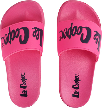 Klapki dla dzieci Lee Cooper fuksja LCW-22-42-0999K