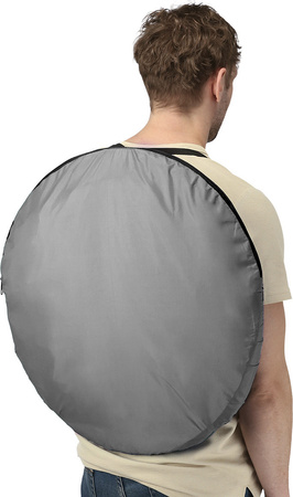 Przebieralnia namiot prysznic turystyczny Nils Camp NC1706 szary 120x120x190cm