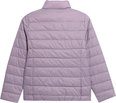 Kurtka puchowa dla dziewczynki 4F fioletowa 4FJSS23TDJAF073 52S