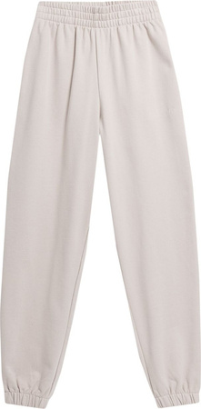 Spodnie damskie 4F F147 beżowe 4FSS23TTROF147 83S