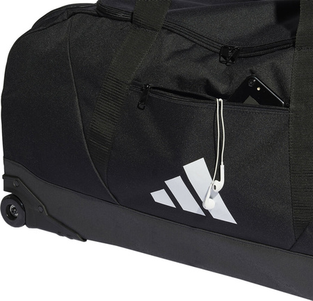 Torba sportowa podróżna na kółkach Adidas Tiro League Trolley Team XL czarna HS9756