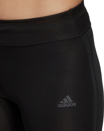 Legginsy damskie adidas Own the run Tight 3/4 W czarne CF6222