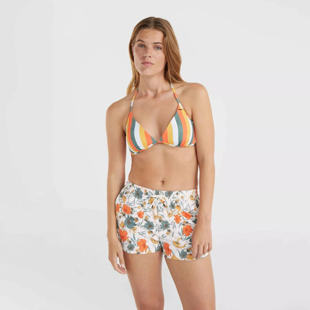 Damskie szorty O'neill ANGLET 11" SWIMSHORTS white bluemchen rozmiar M