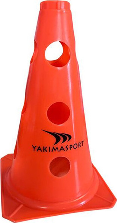 Pachołek z otworami Yakima Sport 23 cm pomarańczowy 100604