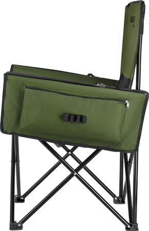 Krzesło turystyczne na ryby składane Nils Camp NC3703 zielone