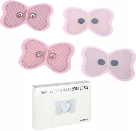 Naklejki do masażera opakowanie 4 sztuki
